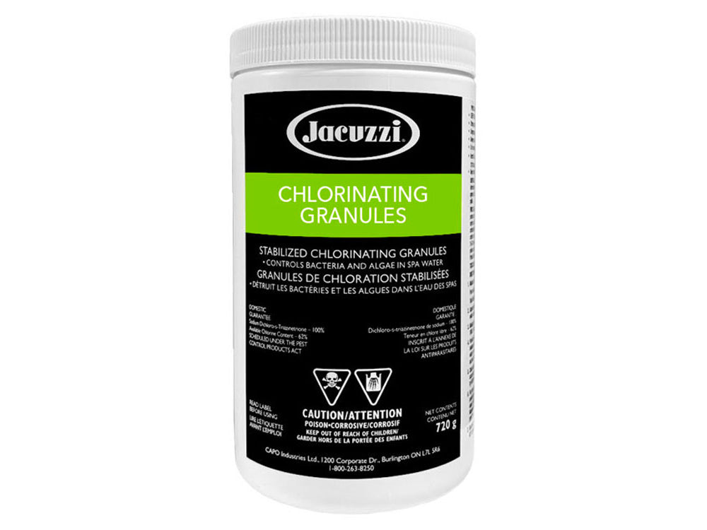 JACUZZI® HOT TUB SANITIZER CHLORINE GRANULES 720G