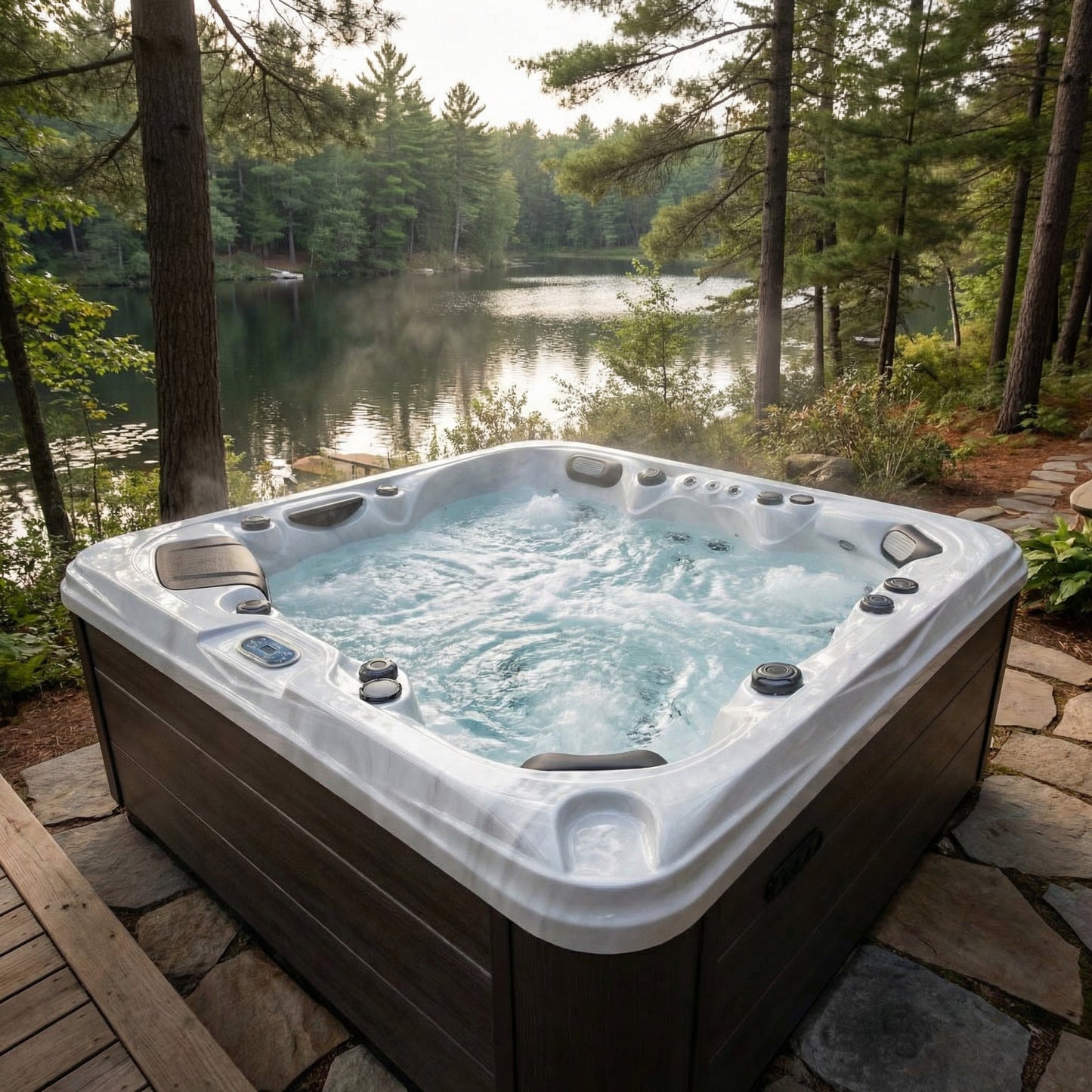 Sunrans SR8173 Hot Tub – 6‑Person 54 Jets