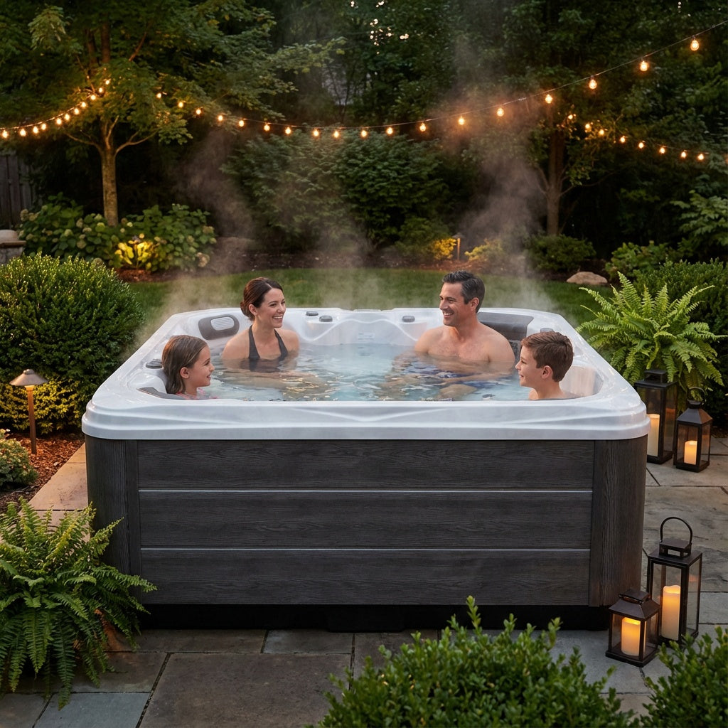 Sunrans SR8171 Hot Tub – 6‑Person 63 Jets