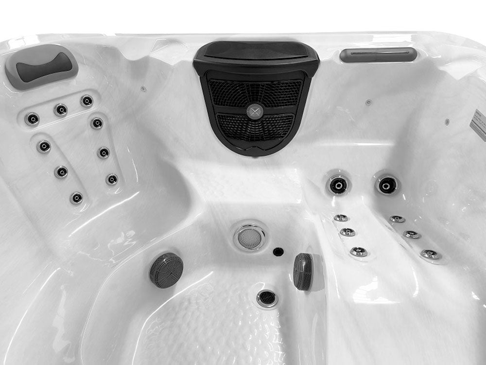 SR809C - 34 Jets, 4 Upright Seats with Single Lounge, and UV/OZONE Systems