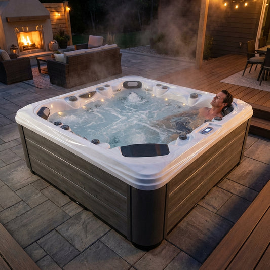 Sunrans SR8174 Hot Tub – 6–7 Person 50 Jets